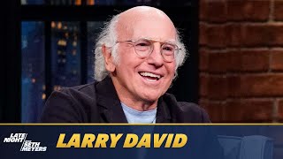 Larry David Lied to Seth About Doing an Episode of Curb Your Enthusiasm [upl. by Nylcoj]