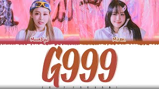 MoonByul  G999 feat Mirani Lyrics Color CodedHanRomEng [upl. by Meredi]