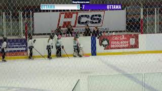 NCRRL Ringette  FUN3  Ottawa Ice Peltzer vs Ottawa Ice Doherty  20241110 [upl. by Assilana]