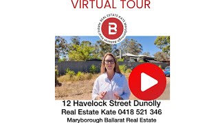 12 Havelock Street Dunolly  Virtual Tour  Real Estate Kate [upl. by Berty]