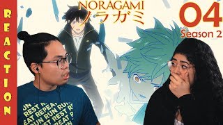 Noragami Season 2 Episode 4 Reaction and Review YATO VS BISHAMON  YUKINE GETS CUT IN HALF [upl. by Amarillas]