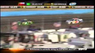 Sam Hornish Wins WYPALL 200 NNS Phoenix 2011mpg [upl. by Aikemit66]