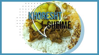 Khoresht Gheime 🍛 Guiso Persa con Lentejas AMARILLAS riquísimo  El Bodegón Persa [upl. by Armat]