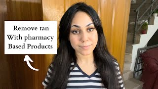 Remove Tan With pharmacy based products  Shamaim Rajpoot [upl. by Izaak]