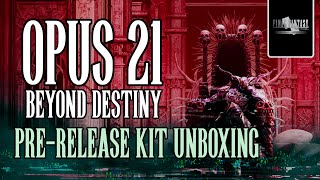 Final Fantasy TCG Opus 21 Beyond Destiny l Prerelease Kit Opening [upl. by Goss]