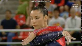 Alexandra Raisman USA Qual Fx Olympics Rio 2016 [upl. by Marie-Jeanne]