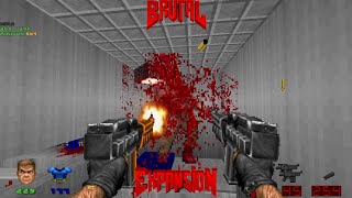 Brutal Doom v21141  Hadephobia Map01  Online Coop [upl. by Haas]