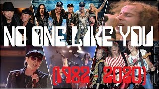 Scorpions  NO ONE LIKE YOU  Compilation 19822020 [upl. by Nalliuq]