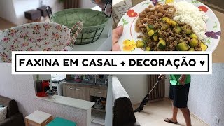 FAXINAMOS A CASA TENTARAM ME HACKEAR CARNE MOÍDA COM ABOBRINHA COMPRINHAS E DECOR NOVA [upl. by Ut887]