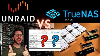 UNRAID Vs TRUENAS Which Home Server NAS Is Best [upl. by Euhsoj]