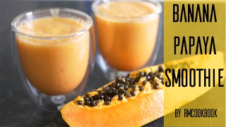 Super Healthy Papaya Smoothie For Improved Digestion and Gut Health [upl. by Spark]