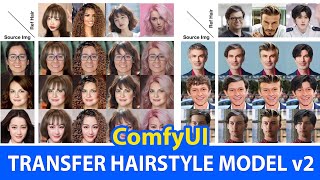 ComfyUI StableHair v2 Realistic Hairstyle Swapping Made Easy [upl. by Edison702]