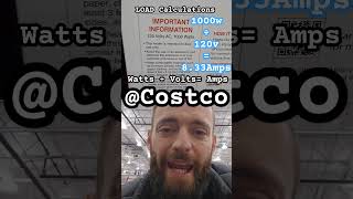 Costco Outlet protection Electrical hazard Amps Volts Watts Overload Space heaters Hot water [upl. by Yenhoj]