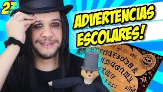 TÁBUA OUIJA NA ESCOLA  ADVERTÊNCIAS ESCOLARES [upl. by Cromwell]