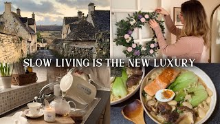 9 Luxuries of Slow Living That Changed My Life Forever  Cosy English Countryside Silent Vlog [upl. by Coheman]