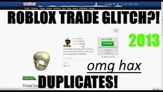 Odd ROBLOX Trade System Glitch Duplicating items  Linkmon99 ROBLOX [upl. by Eloci]