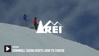 Downhill Skiing Boots How to Choose [upl. by Sofko525]