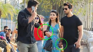 Holding Hand Prank Deleted Clips amp Unseen Parts 😳😱😡 [upl. by Nosemyaj]