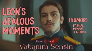 Leon jealous moments in Vatanım Sensin HiLeon [upl. by Courtund]