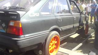 FSO Polonez 16 TURBO na hamowni [upl. by Rubina]