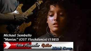 MANIAC  Michael Sembello Guitar Metal Cover Flashdance by Peter Alexander WARMOTH USA CUSTOM Guitar [upl. by Nnahaid167]