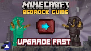 BEST Strategy to Find NETHERITE  Minecraft Bedrock Guide 120 [upl. by Ryan]