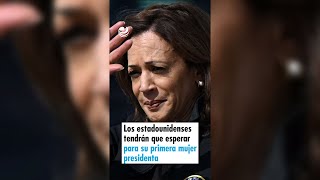 Los estadounidenses tendrán que esperar para su primera mujer presidenta [upl. by Linsk181]