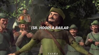 Robin Hood y los Mosqueteros  Shrek Escena Letra Subtitulada [upl. by Faires]