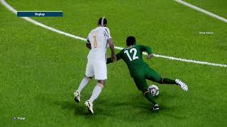 Zambie vs Côte dIvoire  Qualifications la CAF Coupe dAfrique  GAMEPLAY PES 2021 [upl. by Hannahs]