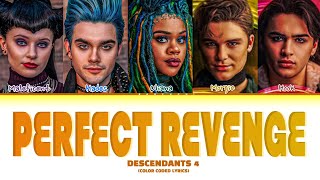 Descendants The Rise Of Red Perfect revenge Lyrics Color Coded Lyrics [upl. by Arutnev]