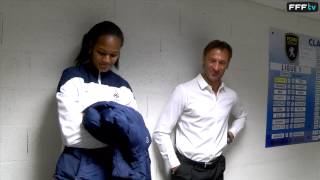 Equipe de France Féminine  quand Hervé Renard rencontre Wendie Renard [upl. by Eachern]