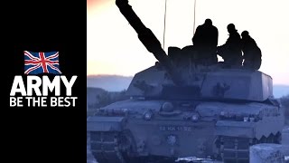 Challenger 2 Tank Behind The Scenes  Army Life  Army Jobs [upl. by Keelby460]