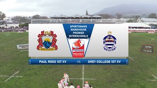 Grey College 1st VS Paul Roos Gimnasium 1st 2024 Highlights [upl. by Us143]