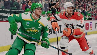 NHL 25 Gameplay PS5  Minnesota Wild vs Anaheim Ducks Full Game [upl. by Corsiglia844]