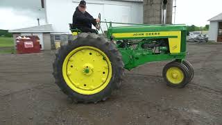 LOT 2401  1957 John Deere 720 Tractor for sale [upl. by Tremayne120]