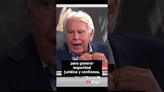 Felipe González sobre la AMNISTÍA y sobre Sánchez 👊👊 [upl. by Seabrooke]