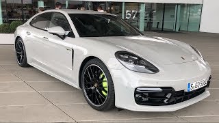 Porsche Panamera 4 ehybrid 2018 In detail review walk around Interior and Exterior [upl. by Nnaecyoj]