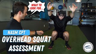 NASM Overhead Squat Assessment [upl. by Gaultiero]