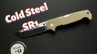 Cold Steel SR1 Knife Review [upl. by Berk731]