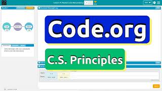 Codeorg Lesson 41 Routers and Redundancy  Tutorial with Answers  Unit 2 CS Principles [upl. by Ainival]