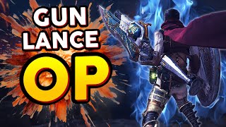 The OP BURST Weapon UPDATED Gunlance Guide  Monster Hunter World 2024 [upl. by Atirehc677]