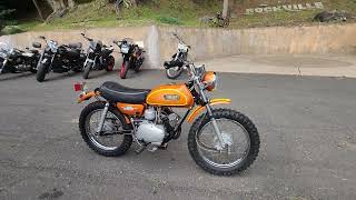 Classic 1971 Yamaha JT1 Mini Enduro [upl. by Dniren]