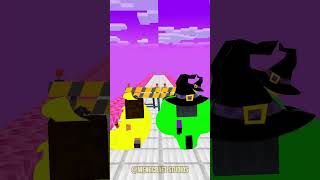 Aphmau vs Noob Girl Who will cross the finish line first aphmauminecraft [upl. by Anhsirk]