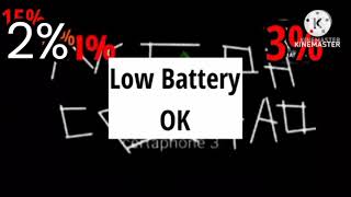 Certaphone Lollipop 2 low battery [upl. by Ydnem]