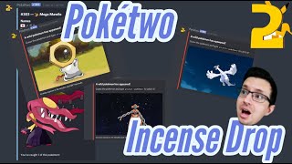 PokeTwo  What Happens When You Use An Incense Discord Server Bot Pokecord [upl. by Schiro733]