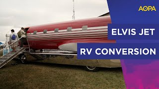 Jimmys World Elvis Jet RV Conversion at osh24 [upl. by Nehtanoj]