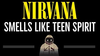 Nirvana • Smells Like Teen Spirit CC 🎤 Karaoke Instrumental Lyrics [upl. by Orest176]