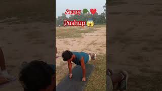 Army pushup 😱 youtubeshorts army shorts shots [upl. by Gerhan]