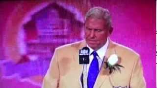 Bill Parcells Hall of Speech  What Makes a Great Team [upl. by Yelyac]