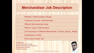 Merchandiser Job Description  Merchandising activities  Merchandiser role amp Job Responsibility [upl. by Aened]